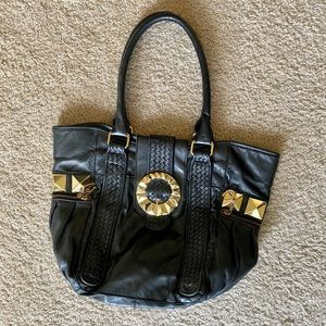 Betsey Johnson black purse (gently used)